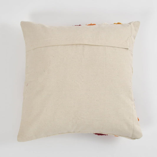 Floral Cotton Cushion Pillow Cover | Decorative Throw Pillowcase for Sofa, Chair, Bedroom