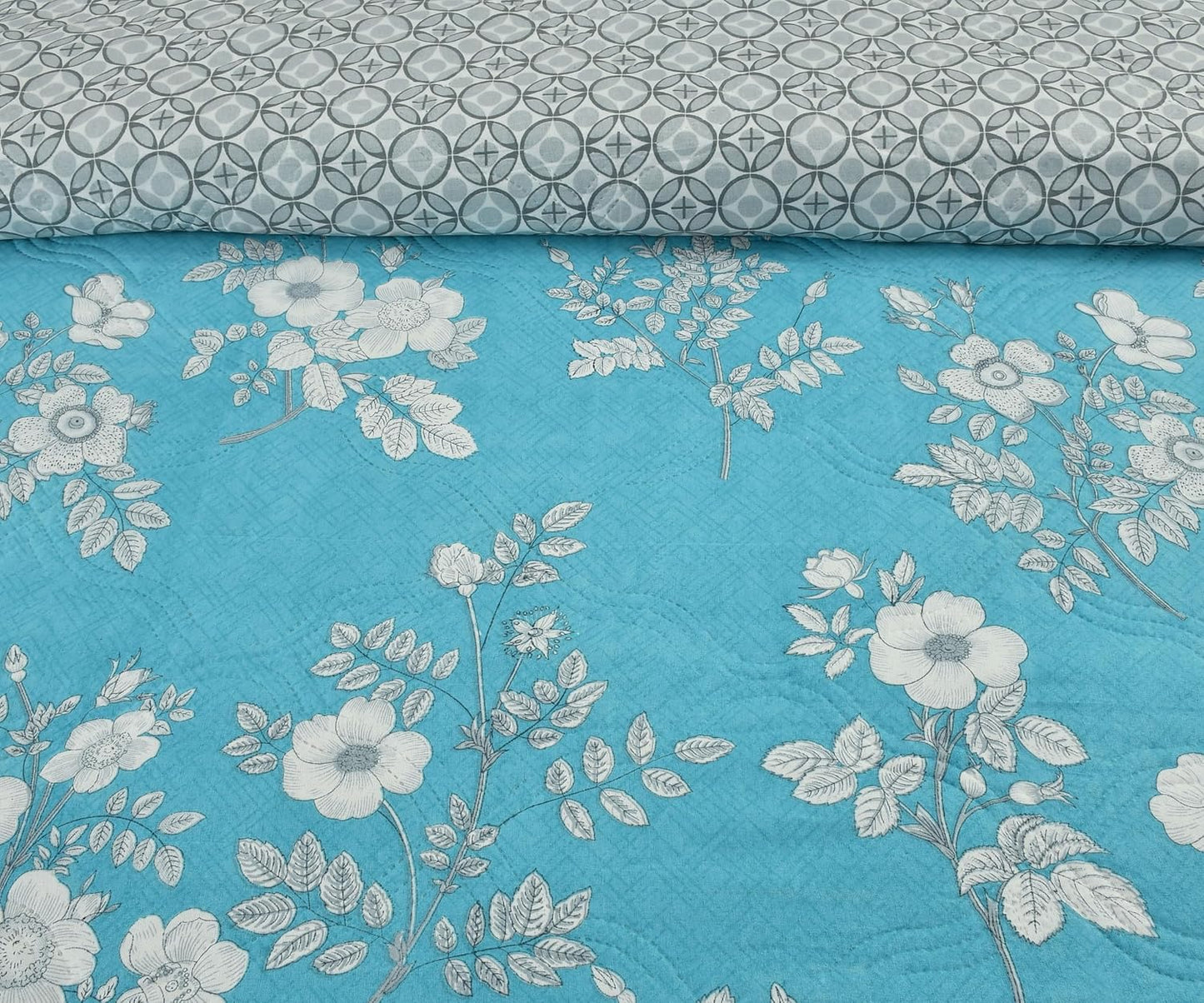 Ultra-Soft Hypoallergenic Microfiber, Fade-Resistant All-Season Comfort (230 × 190 cm, Blue2)