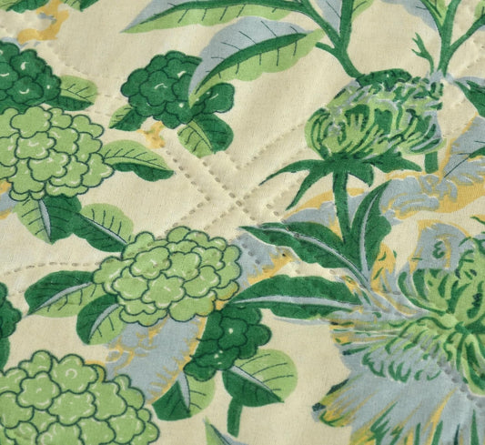 Green Ultrasonic Quilted Comforter – Ultra-Soft All-Season Microfiber (230×190 cm)