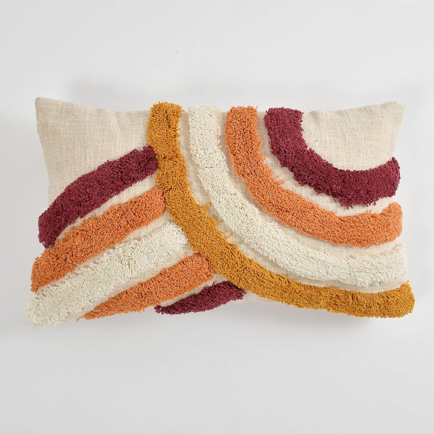 Floral Cotton Cushion Pillow Cover | Decorative Throw Pillowcase for Sofa, Chair, Bedroom