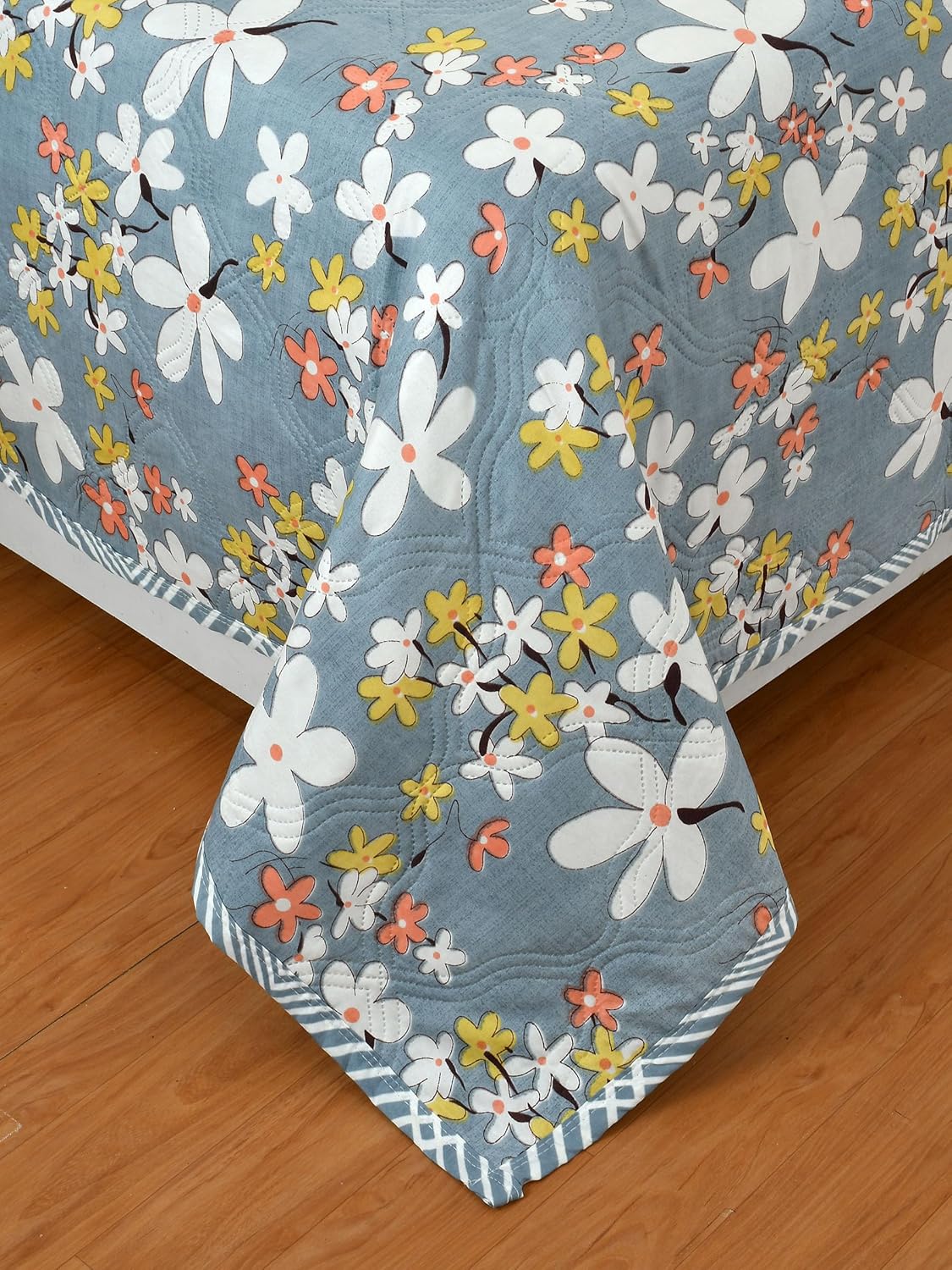 Ultra-Soft Hypoallergenic Microfiber, Fade-Resistant All-Season Comfort (230 × 190 cm, Sea Green)