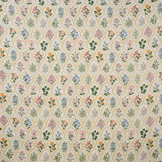 Weavers Hut Cotton Glace Double Bedsheet with 2 Pillow Covers | 90 x 100 Inch (230 x 250 cm) | Soft Printed Bed Sheet for Double Bed