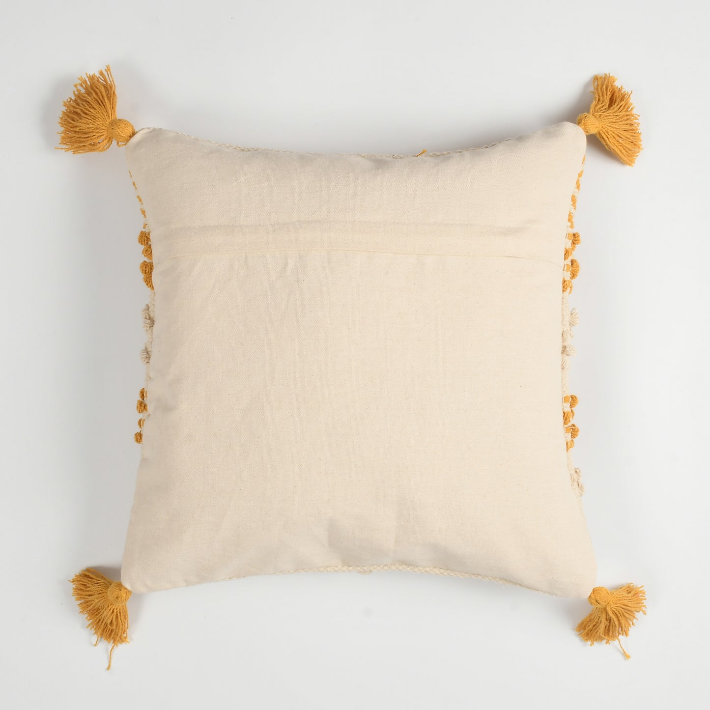 Textured Striped Throw Pillow Case for Sofa, Couch, Bed & Living Room - 16x16 Inch (40x40 cm)