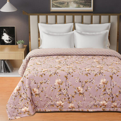 Weavers Hut Premium Cotton Comforter for Double Bed | Reversible | All Season