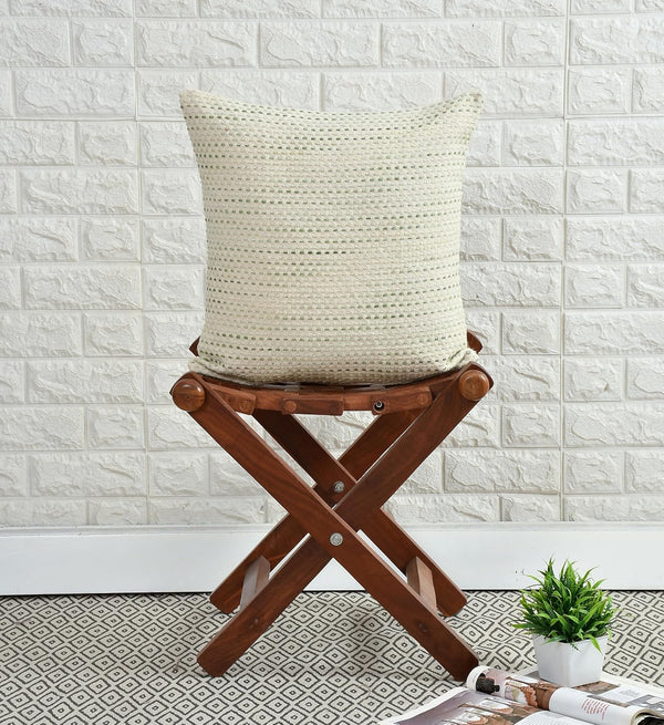 Artis Handwoven Cushion Cover – Timeless Textured Design (Comes in Multicolor)