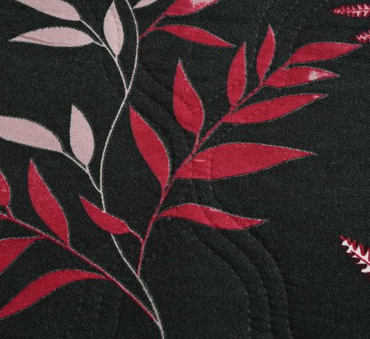 Ultra-Soft Hypoallergenic Microfiber, Fade-Resistant All-Season Comfort (230 × 190 cm, Black)