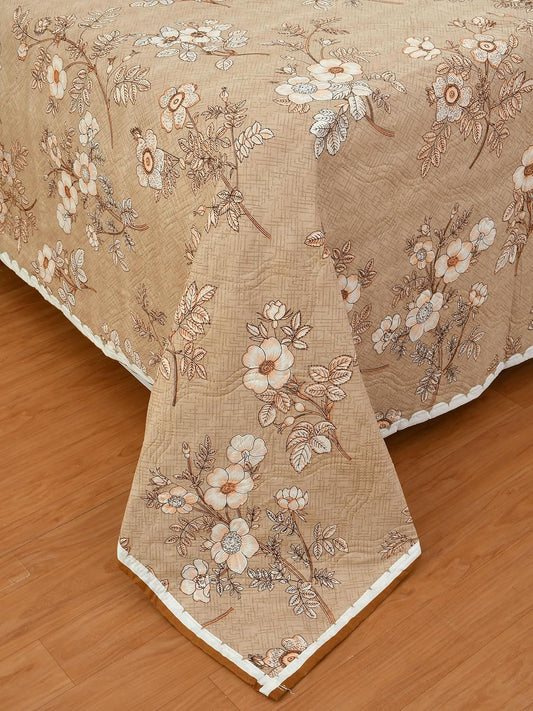 Ultra-Soft Hypoallergenic Microfiber, Fade-Resistant All-Season Comfort (230 × 190 cm, Beige)