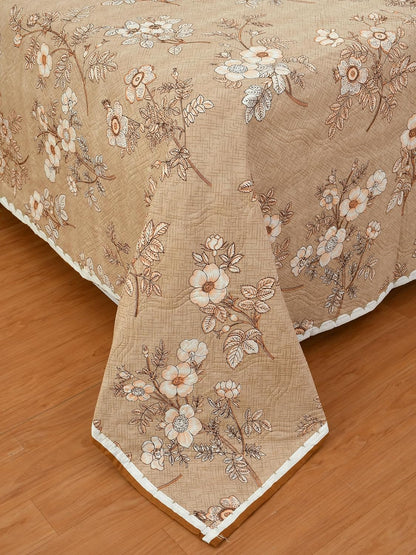 Ultra-Soft Hypoallergenic Microfiber, Fade-Resistant All-Season Comfort (230 × 190 cm, Beige)