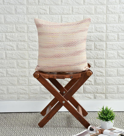 Artis Handwoven Cushion Cover – Timeless Textured Design (Comes in Multicolor)