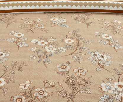 Ultra-Soft Hypoallergenic Microfiber, Fade-Resistant All-Season Comfort (230 × 190 cm, Beige)