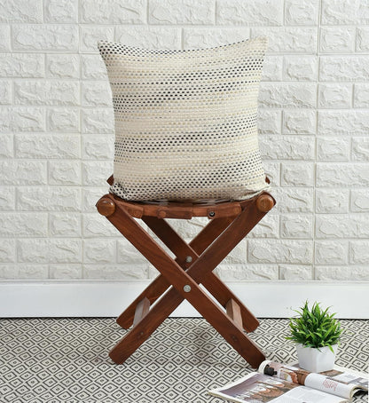 Artis Handwoven Cushion Cover – Timeless Textured Design (Comes in Multicolor)