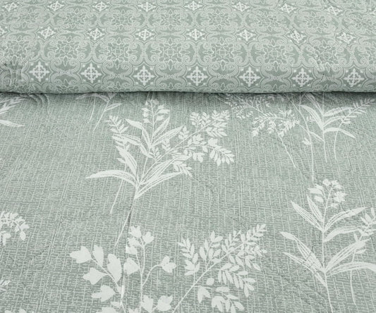 Ultra-Soft Hypoallergenic Microfiber, Fade-Resistant All-Season Comfort (230 × 190 cm, Light Green)