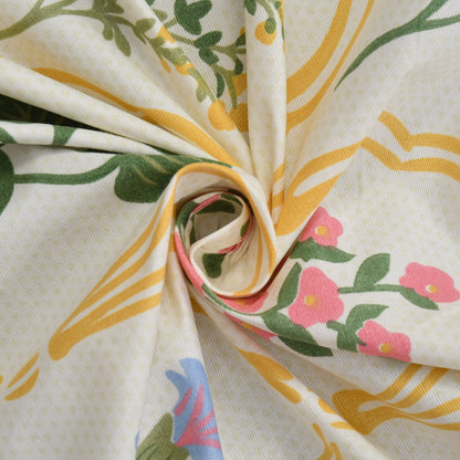 Weavers Hut Cotton Glace Double Bedsheet with 2 Pillow Covers | 90 x 100 Inch (230 x 250 cm) | Soft Printed Bed Sheet for Double Bed