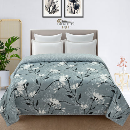 Weavers Hut Premium Cotton Comforter for Double Bed | Reversible | All Season