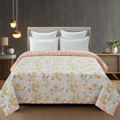 Weavers Hut Premium Cotton Comforter for Double Bed | Reversible | All Season