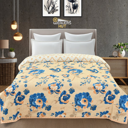 Weavers Hut Premium Cotton Comforter for Double Bed | Reversible | All Season