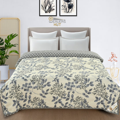 Weavers Hut Premium Cotton Comforter for Double Bed | Reversible | All Season