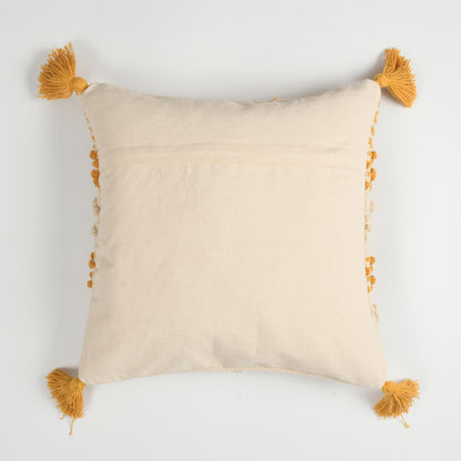 Textured Striped Throw Pillow Case for Sofa, Couch, Bed & Living Room - 16x16 Inch (40x40 cm)