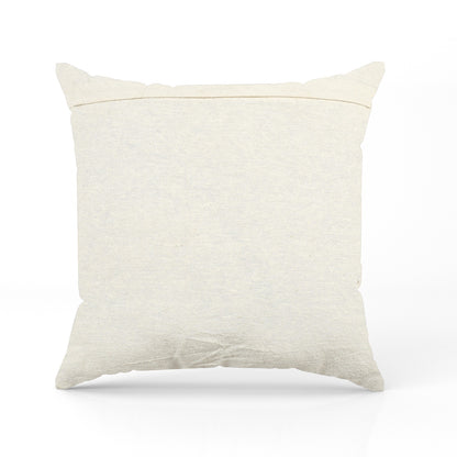 🧿 Tufted Evil Eye Cushion Cover | Handcrafted Cotton | 16x16 Inches